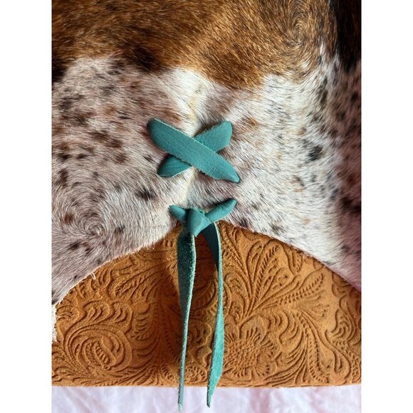 Real Leather and cowhide purse - Picture 2 of 12